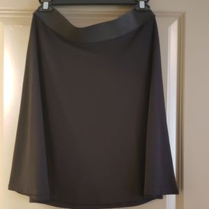 Alfani Black Elastic Waist shift skirt szPS